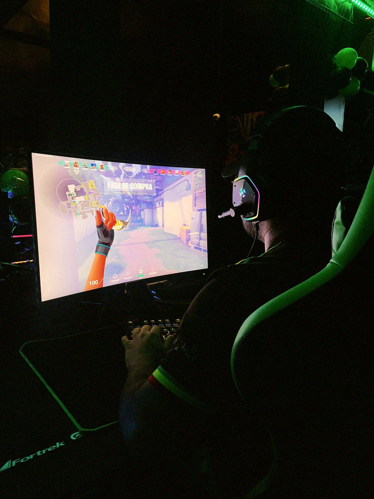 Foto da arena